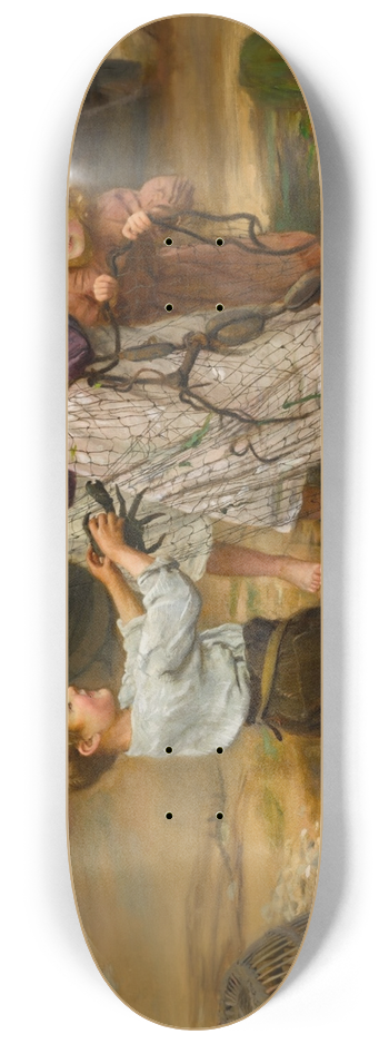 Arthur John Elsley - The Days Catch 8.25 inch art skate deck