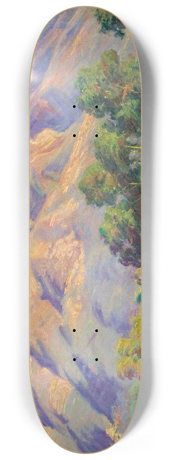 Arthur Merton Hazard - California Landscape 8.25 inch art skate deck