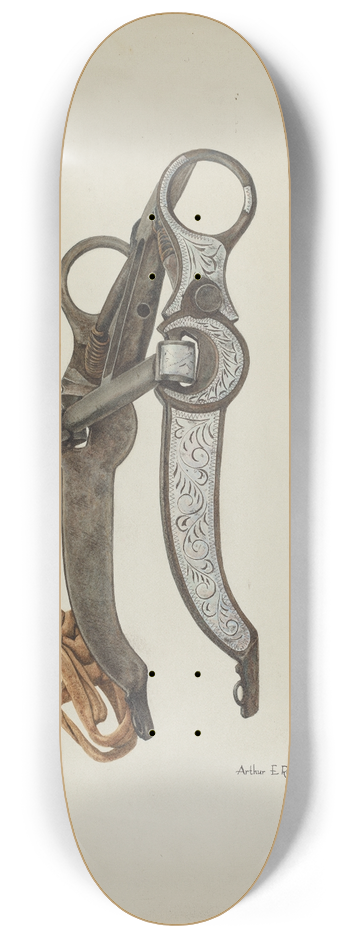 Arthur P. Reynolds - Bit 8.25 inch art skate deck