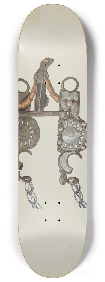 Arthur P. Reynolds - Bit 8.25 inch art skate deck