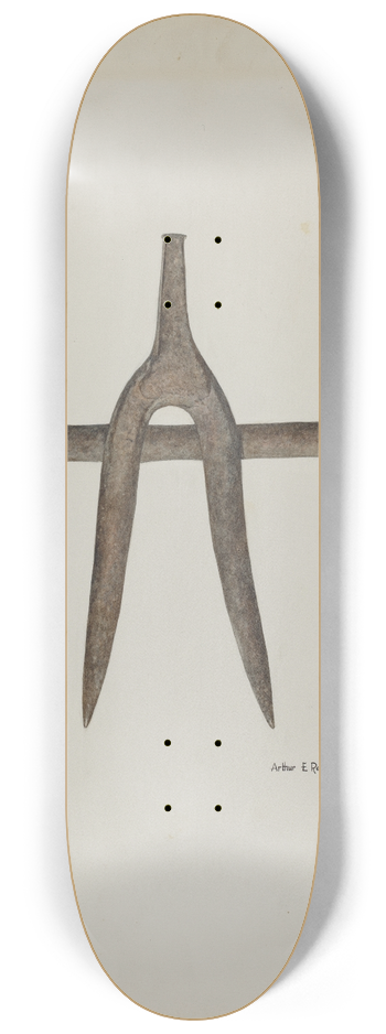 Arthur P. Reynolds - Digging Tool 8.25 inch art skate deck
