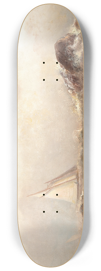 Arthur Quartley - Morning Off Marblehead 8.25 inch art skate deck