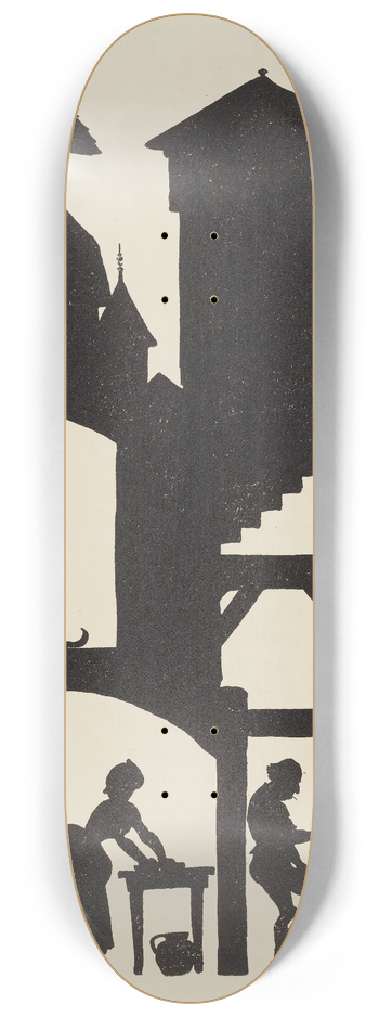 Arthur Rackham - La belle au bois dormant 8.25 inch art skate deck