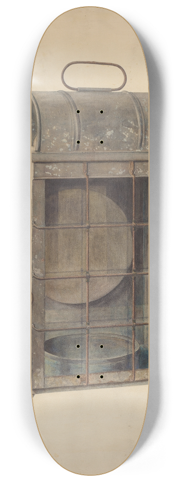 Arthur Ringold - Ships Lantern 8.25 inch art skate deck
