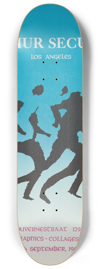 Arthur Secunda - Arthur Secunda, Los Angeles 8.25 inch art skate deck