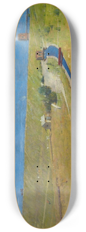 Arthur Streeton - Prospect reservoir 8.25 inch art skate deck