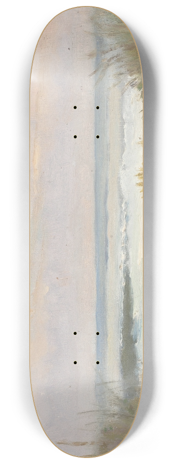 Arthur Turnbull Hill - Beach, Grass and Surf 8.25 inch art skate deck