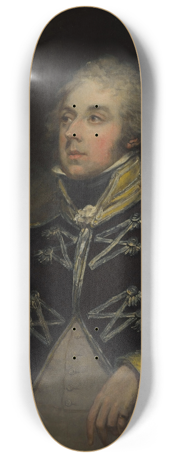 Arthur William Devis - Portrait of James Cockburn of Langton 8.25 inch art skate deck