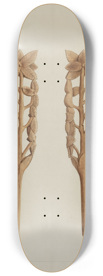A.R. Tolman - Wood Carving 8.25 inch art skate deck