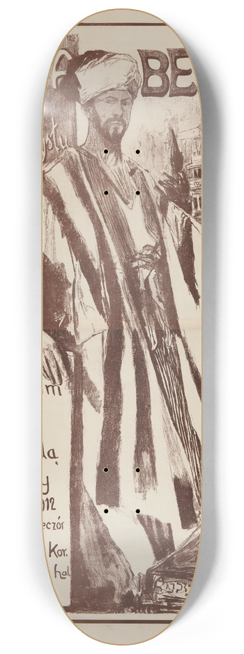 Artur Markowicz - Wystawa Bezalelu 8.25 inch art skate deck