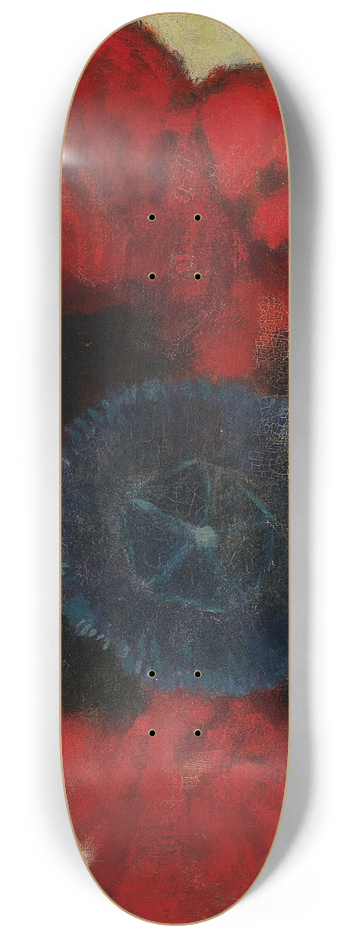 Artur Nikodem - Mohnblume (Poppy Flower) 8.25 inch art skate deck