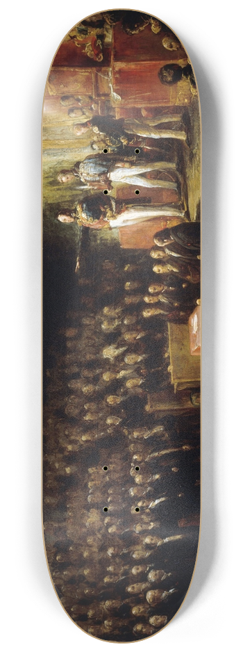 Ary Scheffer - Louis-Philippe Swearing In Before The Chambers, August 9, 1830 8.25 inch art skate deck