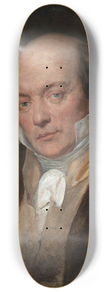 Ary Scheffer - Portrait de Pierre-Jean de Branger 8.25 inch art skate deck
