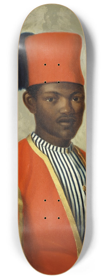 Augusta kerlf - John Panzio Toxon, 1838-1886 8.25 inch art skate deck