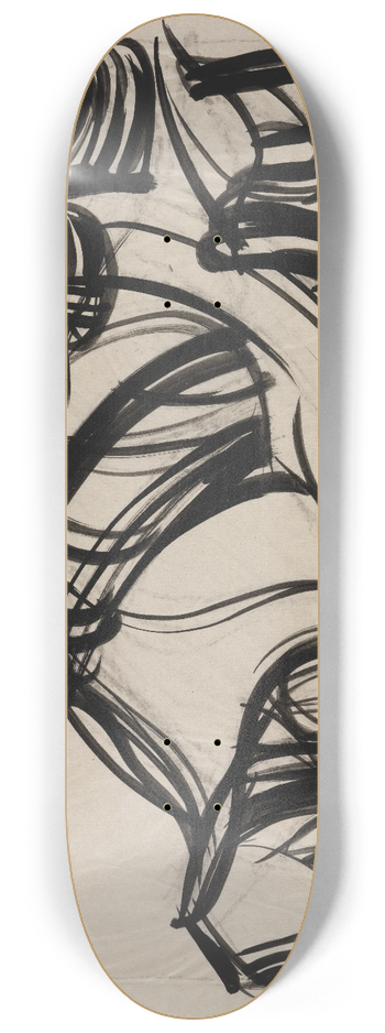 August Babberger - Berglandschaft 8.25 inch art skate deck