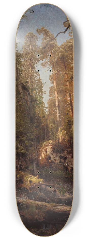 August Cappelen - Forest Study 8.25 inch art skate deck