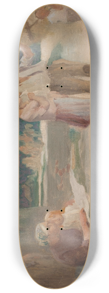 Auguste-Franois-Marie Gorguet - Lt  La famille 8.25 inch art skate deck