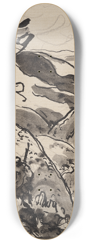 Auguste Louis Lepre - Dans les Vosges 8.25 inch art skate deck