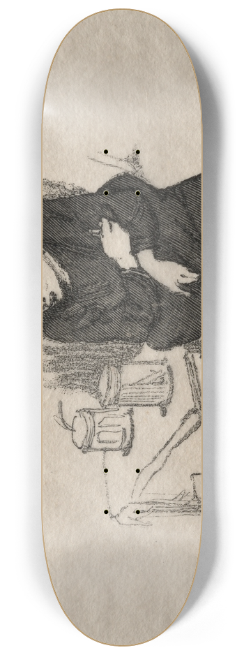 Auguste Louis Lepre - Le gamin a lorset 8.25 inch art skate deck