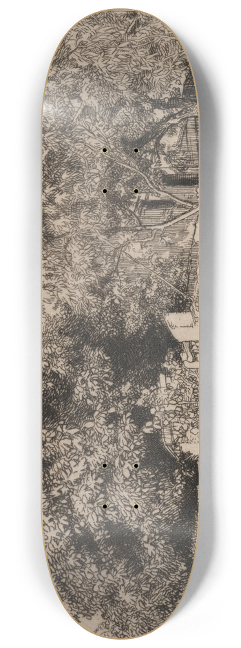 Auguste Louis Lepre - The House of Madame B. 8.25 inch art skate deck