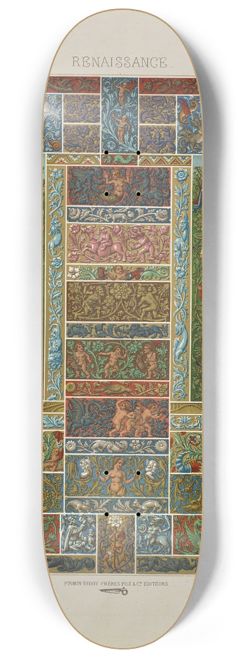 Auguste Racinet - Renaissance 8.25 inch art skate deck
