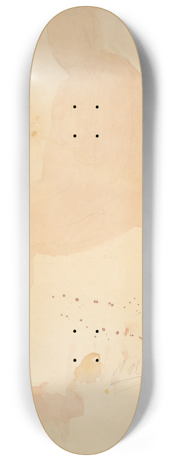 Auguste Rodin - LeRepos 8.25 inch art skate deck
