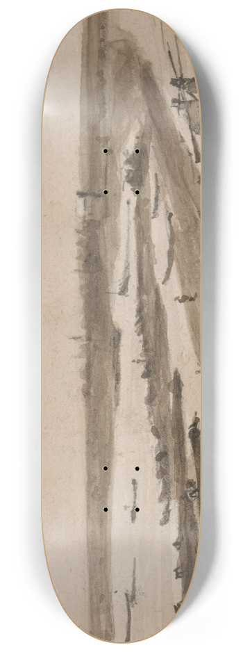 Auguste-Sbastien Bnard - Parc de Bercy (quai de la Gare). 8.25 inch art skate deck