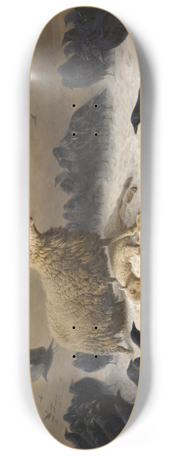 August Friedrich Schenck - Anguish 8.25 inch art skate deck