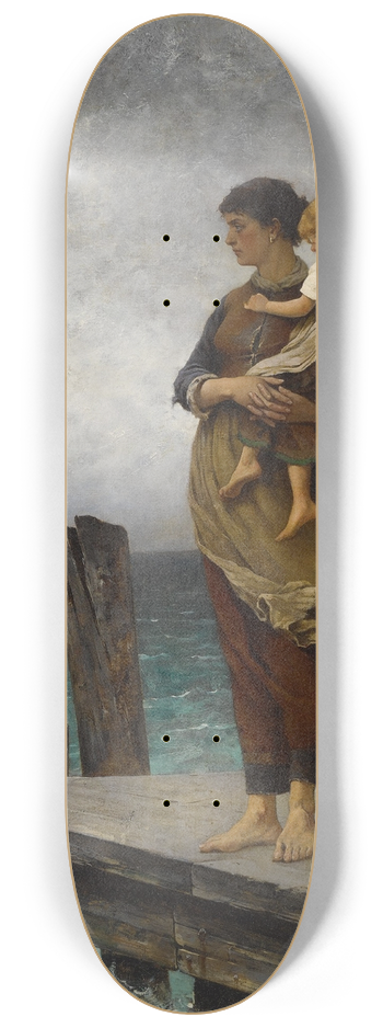 August Hagborg - Waiting 8.25 inch art skate deck