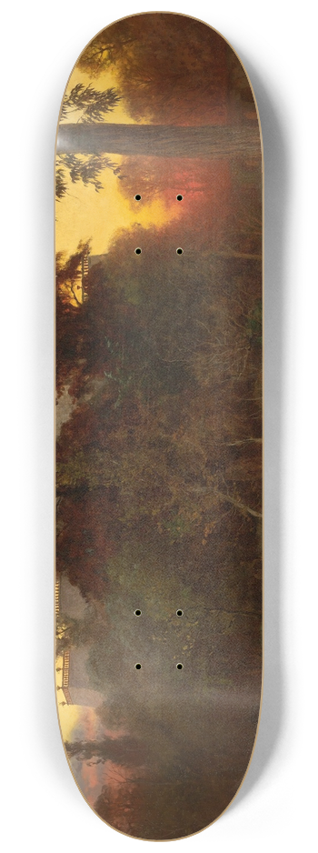 August Lhr - Castillo de Chapultepec 8.25 inch art skate deck