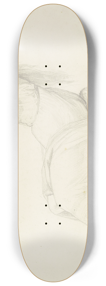 August Lucas - Rmerin, ihr Haar flechtend 8.25 inch art skate deck