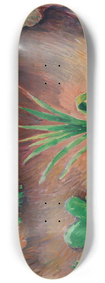 August Macke - Pflnzchen im Wald 8.25 inch art skate deck