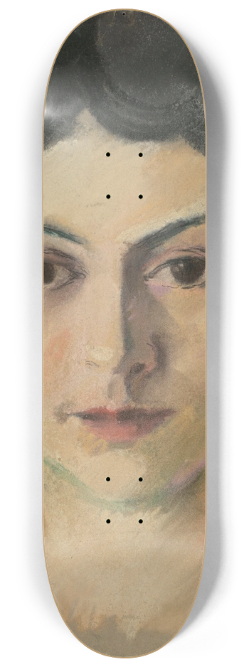 August Macke - Portrt Elisabeth (Hilterfingen) 8.25 inch art skate deck