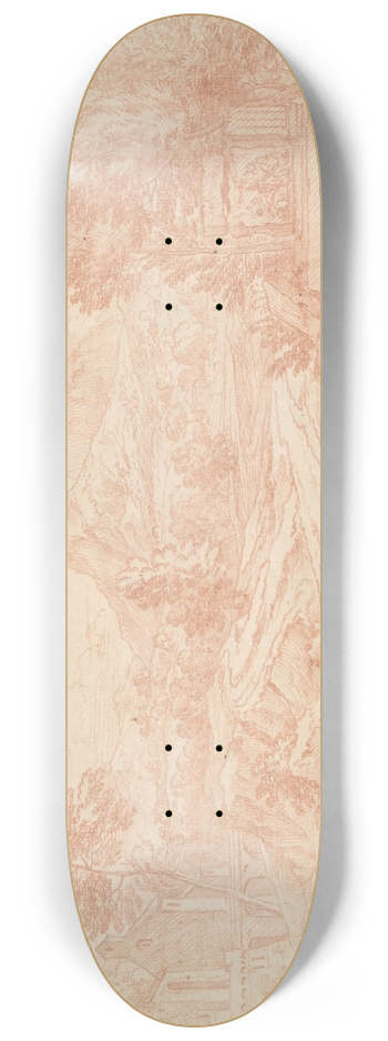 Frans Boudewyns - Landscape 8.25 inch art skate deck