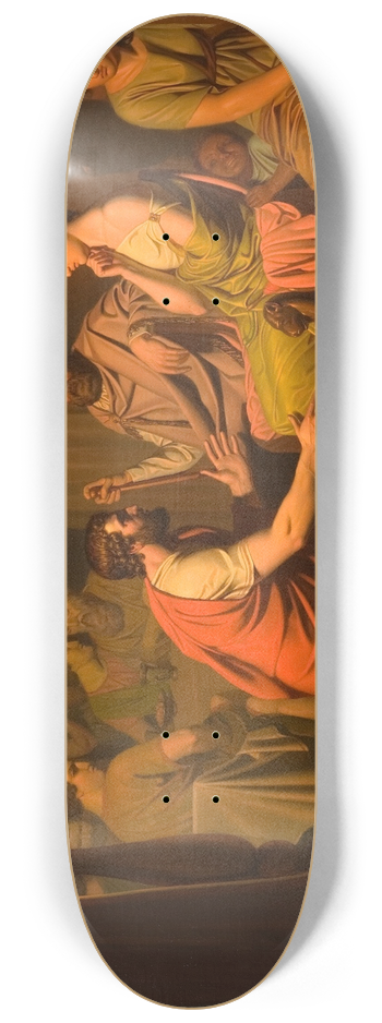 August Malmstrm - Odysseus before Alcinous, King of the Phaeacians 8.25 inch art skate deck