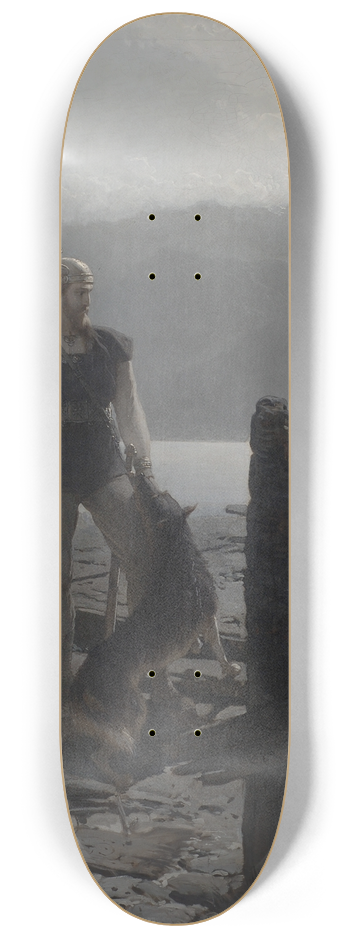 August Malmstrm - Return of Frithiof 8.25 inch art skate deck