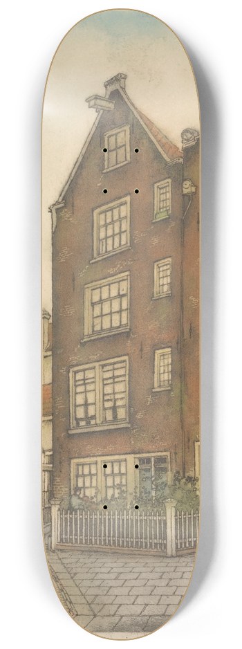 Frans Everbag - Bagijnhofje 8.25 inch art skate deck