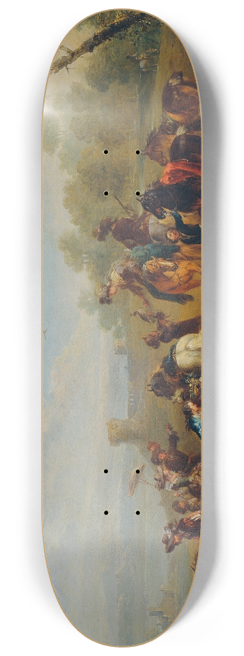 August Querfurt - Beizerfolg auf Reiher 8.25 inch art skate deck