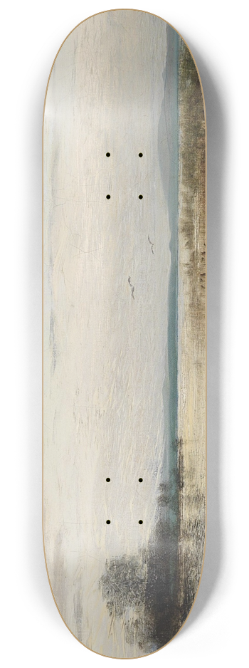 August Schaeffer von Wienwald - Partie am Chiemsee 8.25 inch art skate deck