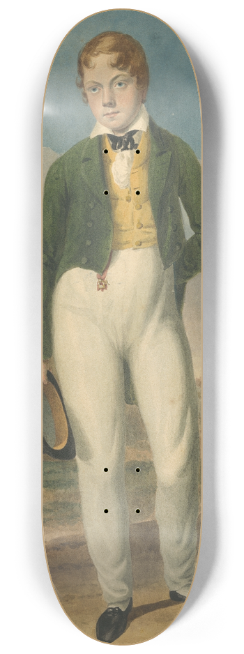 Augustus Earle - The Infant Roscius (Thomas Cummings) 8.25 inch art skate deck