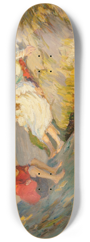 Augustus Koopman - Le petit bateau  la voile 8.25 inch art skate deck