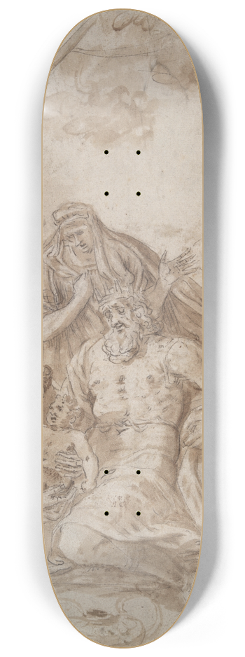 Frans Floris - Birth ofBacchus 8.25 inch art skate deck