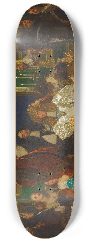 Augustus Leopold Egg - The Life of Buckingham 8.25 inch art skate deck