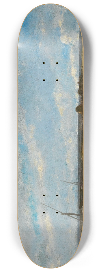 August von Pettenkofen - Wallachian Post 8.25 inch art skate deck