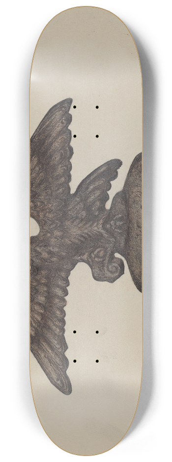 Austin L. Davison - Cast Iron Eagle 8.25 inch art skate deck