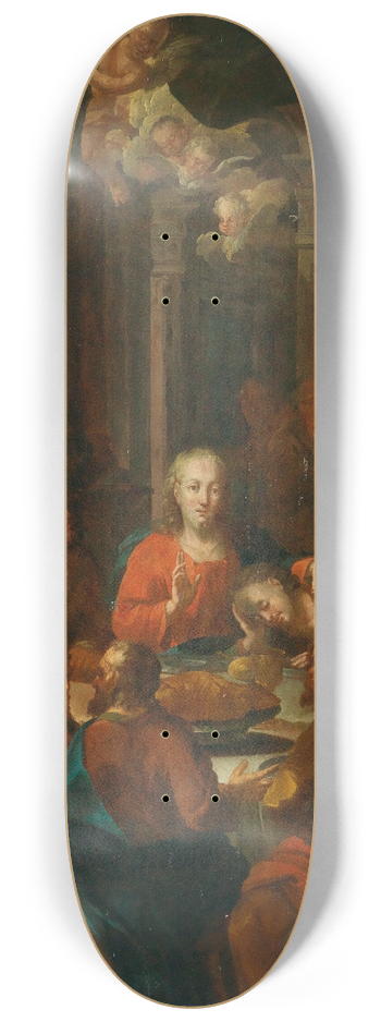 Austrian School - The Last Supper 8.25 inch art skate deck
