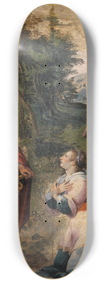 Avanzino Nucci - David And Abigail 8.25 inch art skate deck
