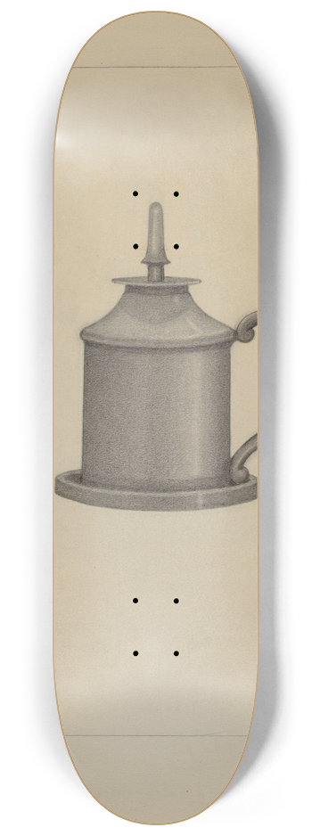 A. Zaidenberg - Spark Lamp 8.25 inch art skate deck