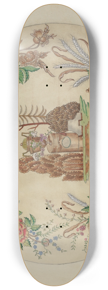 A. Zimet - Embroidery 8.25 inch art skate deck