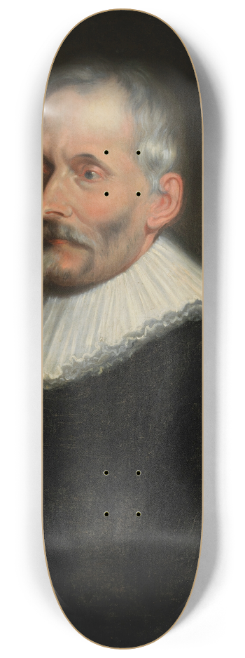 Balthasar Beschey - Portret van Balthasar I Moretus 8.25 inch art skate deck